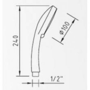 Pommeau de douche Syväri