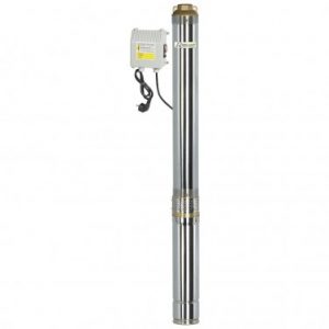 Pompe immergée inox RIBIMEX 1100W, 128m avec tableau électrique