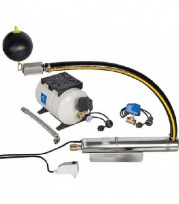 Pompe pour puit profond TM12-1, kit d&rsquo;alimentation en eau avec prise d&rsquo;eau flottante