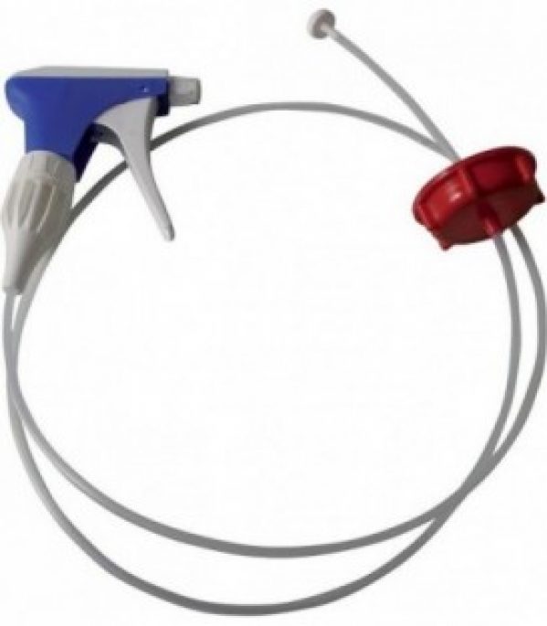 Pompe pulverisatrice avec 2 m de tuyau et raccord de couvercle