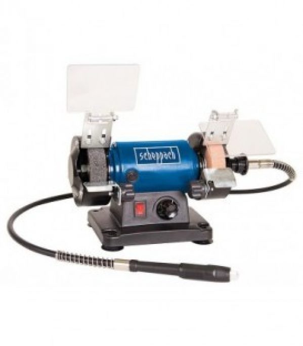Ponceuse/polisseuse Sheppach HG34 avec flexible arbre et accessoire