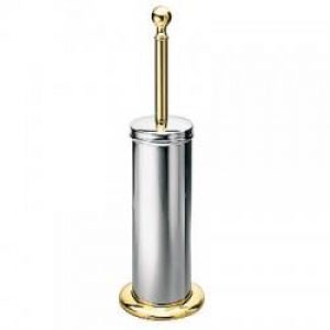 Porte balai WC chromé et or MUSEO – CRISTINA ONDYNA CA25339