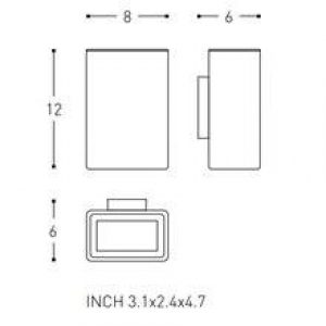 Porte-brosses à dents suspendu extreme COSMIC