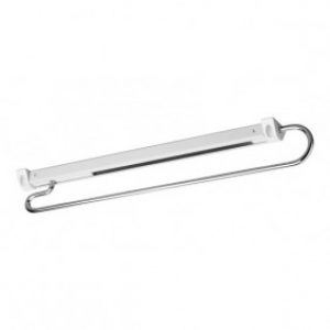 Porte-cintres coulissant blanc