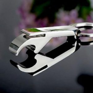 Porte-clés avec ouvre-bouteille en métal