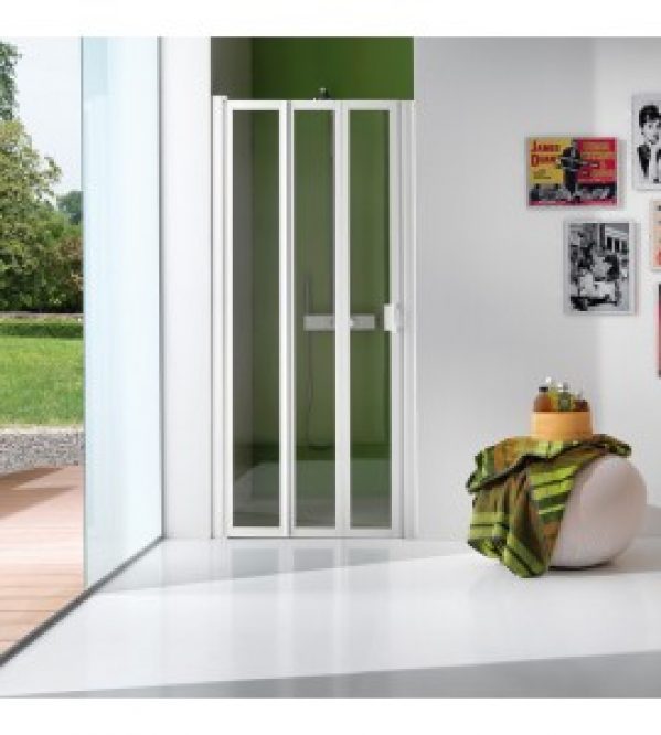 Porte de douche à trois panneaux pliants Samo Flex
