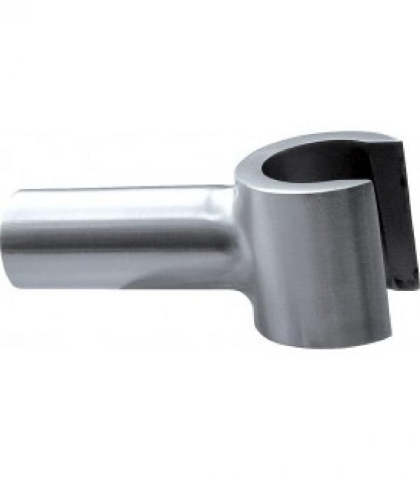 Porte-douchette inox-round poli