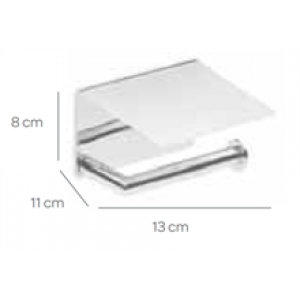 Porte-papier toilette avec abattant SENSA CO2+