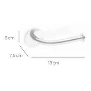 Porte-papier toilette sans abattant ROUND CO2+