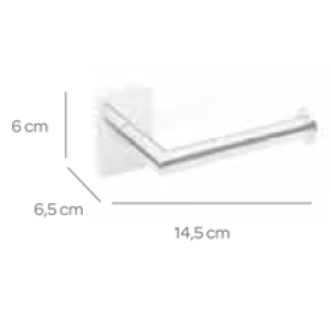 Porte-papier toilette sans abattant SENSA CO2+