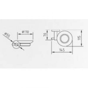 Porte-savon Eco Urban