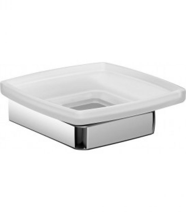 Porte-savon emco trend chromé, suspendu