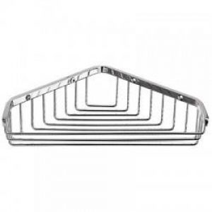 PORTE SAVON GRAND HOTEL PANIER D’ANGLE 17 cm CHROME – CRISTINA ONDYNA GH15751