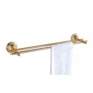 Porte serviette 2 en 1 en laiton