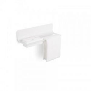 PORTE SERVIETTE CURVA 46 CM BLANC – CRISTINA ONDYNA CU5144