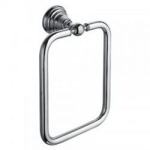 PORTE SERVIETTE MUSEO ANNEAU CARRE CHROME – CRISTINA ONDYNA CA21351