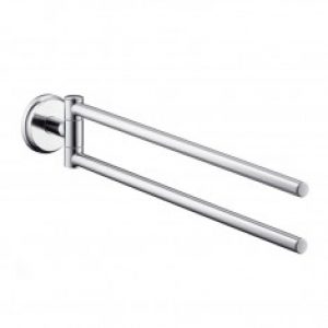 Porte-serviette orientable chromé Logis – Hansgrohe 40512000