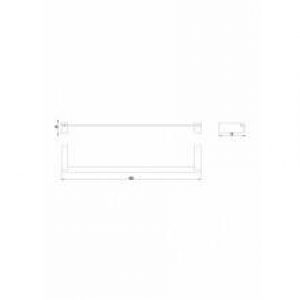 Porte-serviettes 40cm Design Gala