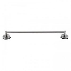 Porte-serviettes 60 cm en acier inoxydable avec de fortes ventouses pour la fixation