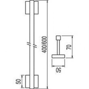 Porte-serviettes 60 cm TABLE-TRES