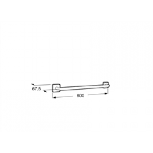 Porte-serviettes 60 cm Victoria Roca