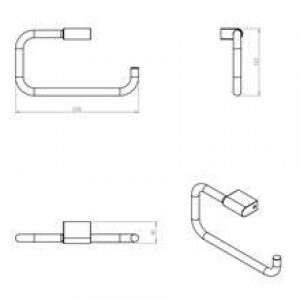 Porte-serviettes anneau working COSMIC