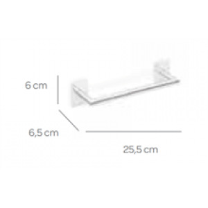 Porte-serviettes avec tige 27 cm SENSA CO2+