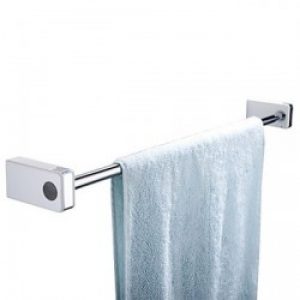 Porte-serviettes chromé très moderne ( longueur 60 cm )