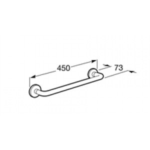 Porte-serviettes de lavabo 45 cm Hotels 2.0 Roca