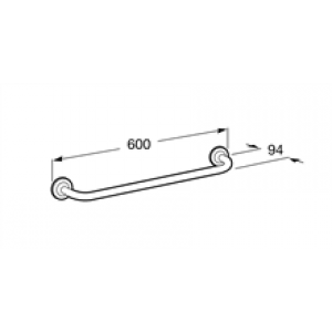 Porte-serviettes de lavabo 60 cm Hotels Classic…