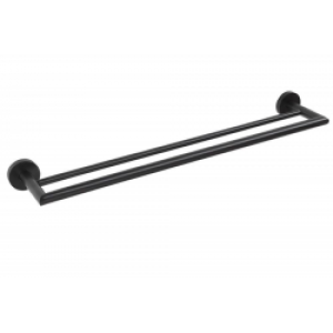 Porte-serviettes double DARK en laiton…