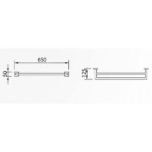 Porte-serviettes double Urban