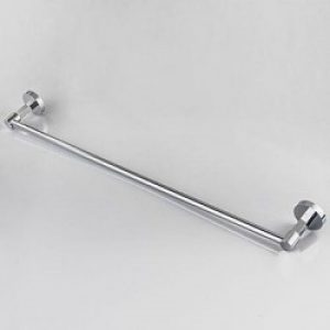 Porte-serviettes moderne en laiton chromé