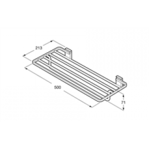 Porte-serviettes Roca Rubik