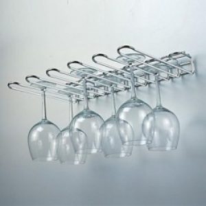 Porte-verres sous forme d&rsquo;étagère en fonte