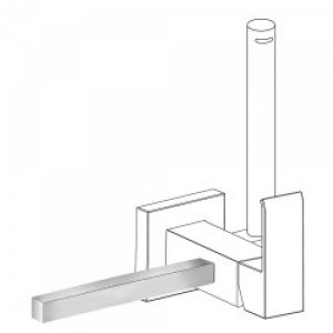 Porte‑serviettes accessoires 180 mm – TRES 03412402