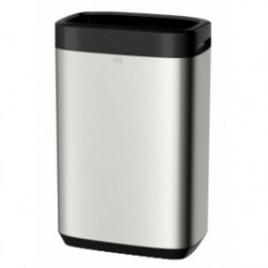Poubelle murale – acier inoxydable