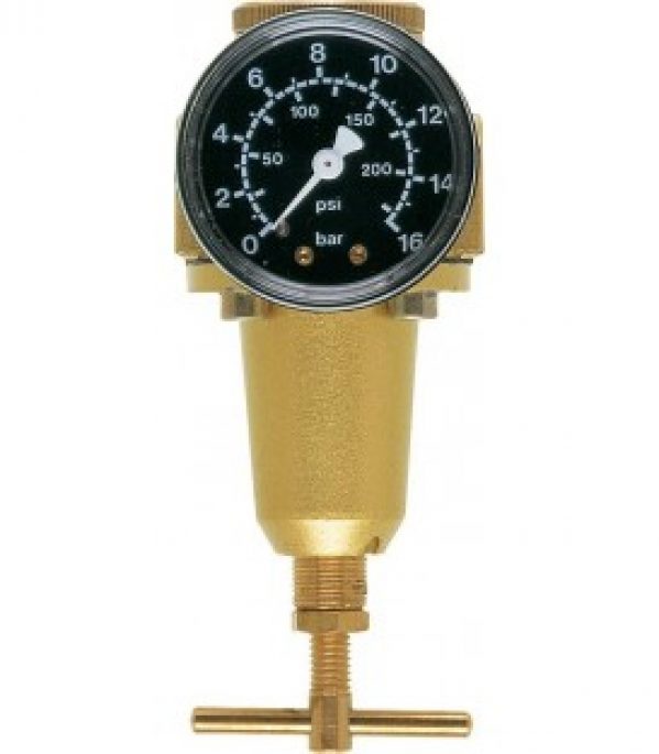 Pressostat pneumatique G3/8 + G1/2 Plage de reglage/bareme 0,5 – 10/16 Debit 2.670 l/min