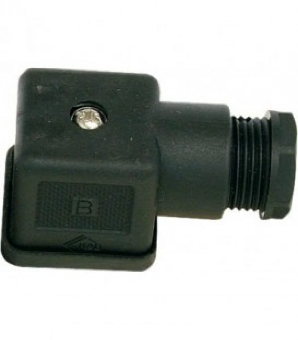 Prise de raccordement d&rsquo;angle noir