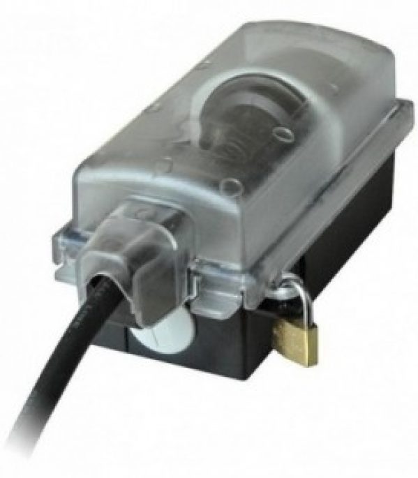 prise exterieure verrouillable pour prise droite, 230V/16A IP44