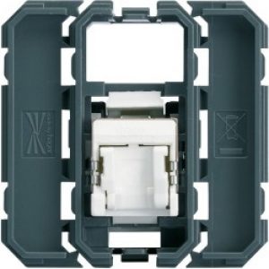 Prise RJ45 cat.5E FTP – APPAREILLAGE MURAL GALLERY HAGER WXF222