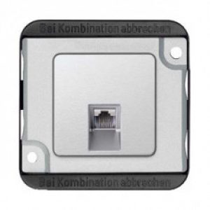 Prise RJ45 Cat6 STP anti-choc et anti-vandalisme NF