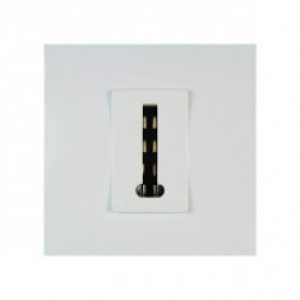 Prise Téléphone PTT 8 plots Blanc