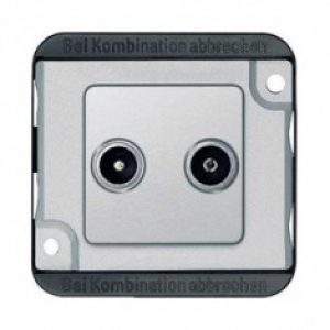 Prise TV et FM anti-choc et anti-vandalisme NF