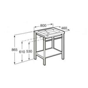 Prisma Pied De Lavabo 800Mm – ROCA A856747001