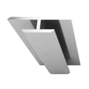 Profilé de jonction – pour panneaux Colors ou Homestone – noir