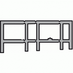 Profil de passage P1741 pour seuil à rupture