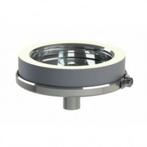 Purge verticale – double paroi Duoten – Inox – avec bride de sécurité