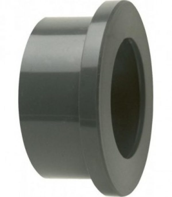 PVC-U – Raccord adhesif Douille a collet, 25 mm, pour bague d etancheite plate ou ronde