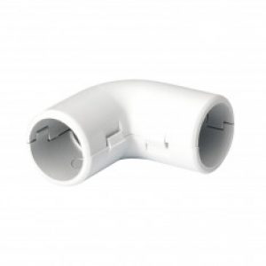 Équerre pour tube IRL Mureva pvc blanc